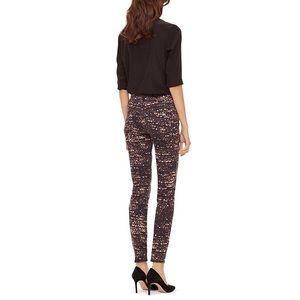 Tory Burch high waisted, printed  denim
